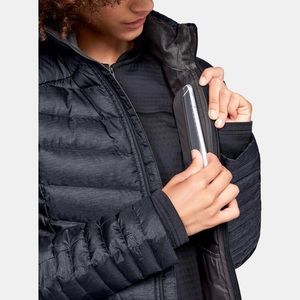 under armour iso down hooded jacket